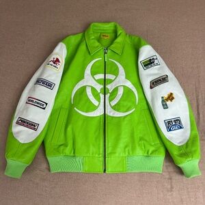 Golf Wang Golf Racing Leather Jacket